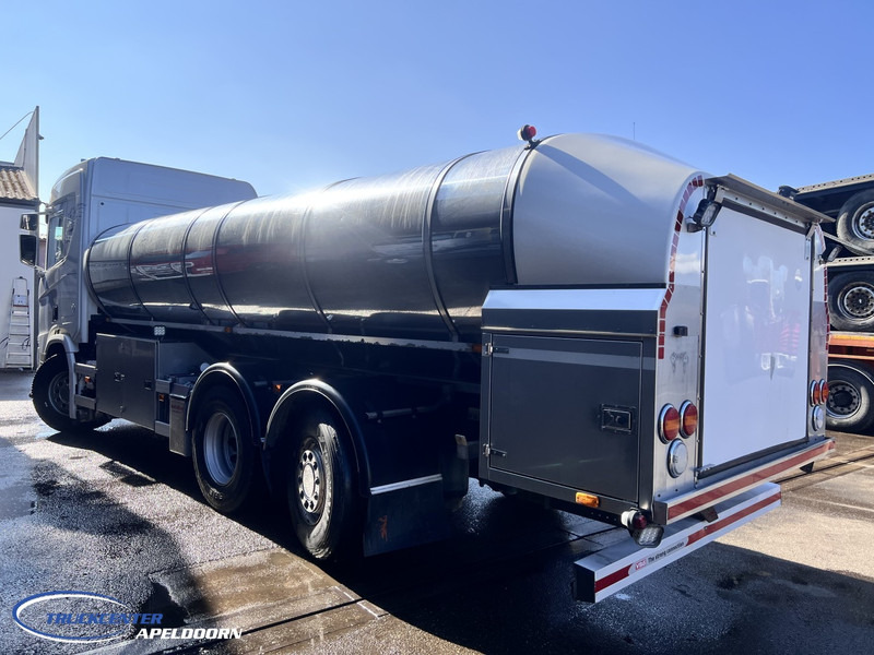 Scania R580 V8 NGS Retarder, 15500 Liter Milk - Milch - Stainless steel - Edelstahl - Caminhão tanque: foto 4 Scania R580 V8 NGS Retarder, 15500 Liter Milk - Milch - Stainless steel - Edelstahl - Caminhão tanque: foto 4