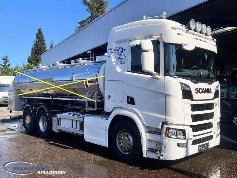 Scania R580 V8 NGS Retarder, Steering axle - Camião chassi: foto 1 Scania R580 V8 NGS Retarder, Steering axle - Camião chassi: foto 1
