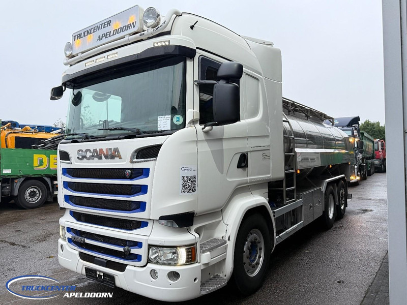 Scania R580 V8 Retarder, Stuuras, 15000 Liter roestvrijstalen tank - Caminhão tanque: foto 3 Scania R580 V8 Retarder, Stuuras, 15000 Liter roestvrijstalen tank - Caminhão tanque: foto 3