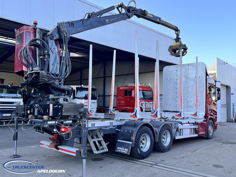 Scania R650 V8 NGS 6x4, Retarder, Jonsered ('18) - Camião de transporte de madeira, Camião grua: foto 2 Scania R650 V8 NGS 6x4, Retarder, Jonsered ('18) - Camião de transporte de madeira, Camião grua: foto 2