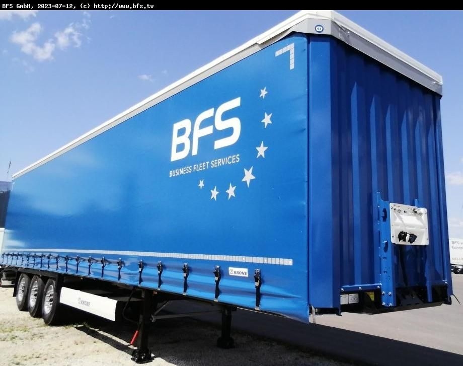 Krone Sattelauflieger SDP 27 eLB50-CS XL Getränke, Cod Krone Sattelauflieger SDP 27 eLB50-CS XL Getränke, Cod - Semi-reboque de lona: foto 1 Krone Sattelauflieger SDP 27 eLB50-CS XL Getränke, Cod Krone Sattelauflieger SDP 27 eLB50-CS XL Getränke, Cod - Semi-reboque de lona: foto 1