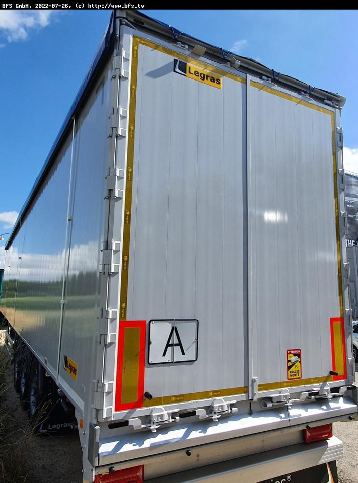 Legras Schubboden FMA LEICHT 91,4 m³, 7mm, 2/2, Seitens - Semi-reboque piso móvel: foto 3 Legras Schubboden FMA LEICHT 91,4 m³, 7mm, 2/2, Seitens - Semi-reboque piso móvel: foto 3