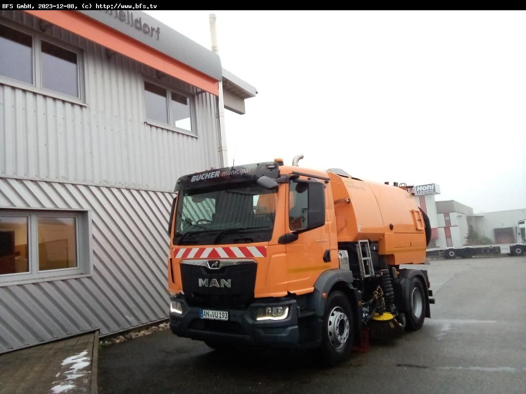 MAN TGM 18.250 4x2 BL Bucher V65_Twin - Varredora urbana: foto 1 MAN TGM 18.250 4x2 BL Bucher V65_Twin - Varredora urbana: foto 1