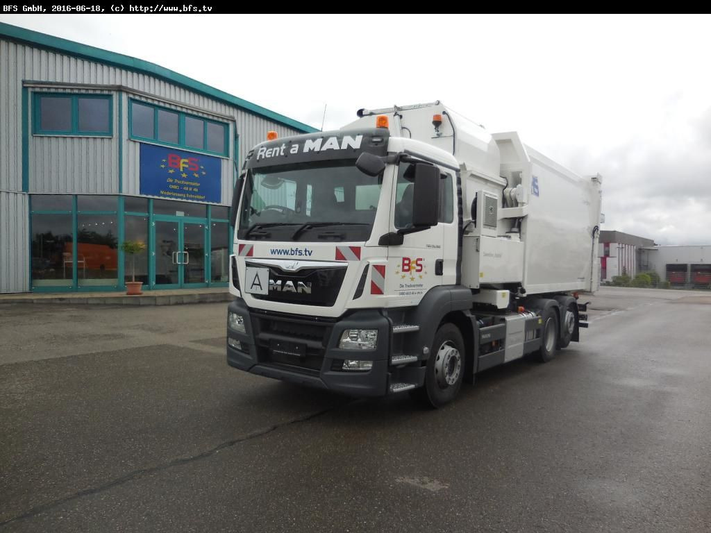 MAN TGS 26.360 6x2-2 LL HS SL Speedline 29 PPK - Caminhão de lixo: foto 1 MAN TGS 26.360 6x2-2 LL HS SL Speedline 29 PPK - Caminhão de lixo: foto 1