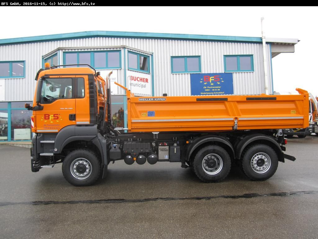 MAN TGS 28.480 6X4-4 BL Euro6, Winterdienst, Bordmat - Camião basculante: foto 3 MAN TGS 28.480 6X4-4 BL Euro6, Winterdienst, Bordmat - Camião basculante: foto 3