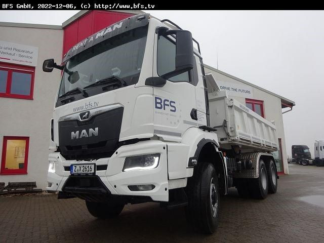MAN TGS (TG3) 33.470 6x6 H BL 6x6H, Anh.-kipphydraul - Camião basculante: foto 1 MAN TGS (TG3) 33.470 6x6 H BL 6x6H, Anh.-kipphydraul - Camião basculante: foto 1