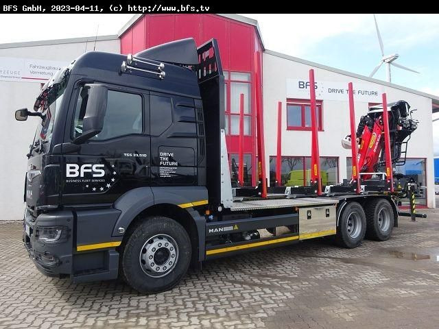 MAN TGS (TG3) 33.510 6x4 BL CH - Camião de transporte de madeira: foto 1 MAN TGS (TG3) 33.510 6x4 BL CH - Camião de transporte de madeira: foto 1