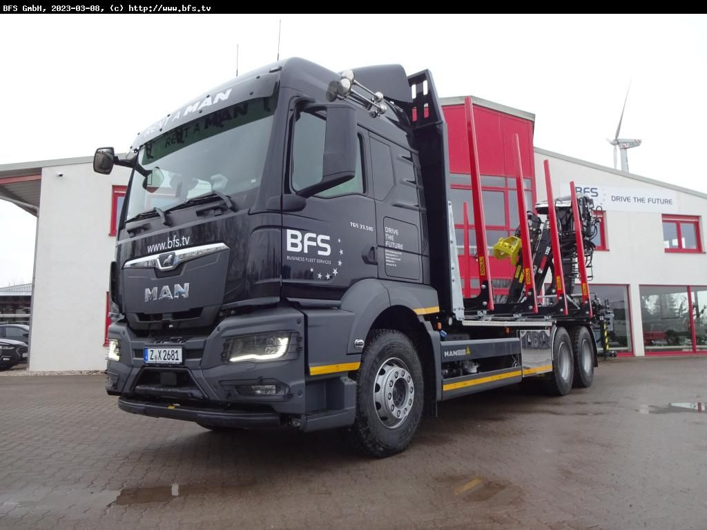 MAN TGS (TG3) 33.510 6x4 BL CH - Camião de transporte de madeira: foto 1 MAN TGS (TG3) 33.510 6x4 BL CH - Camião de transporte de madeira: foto 1