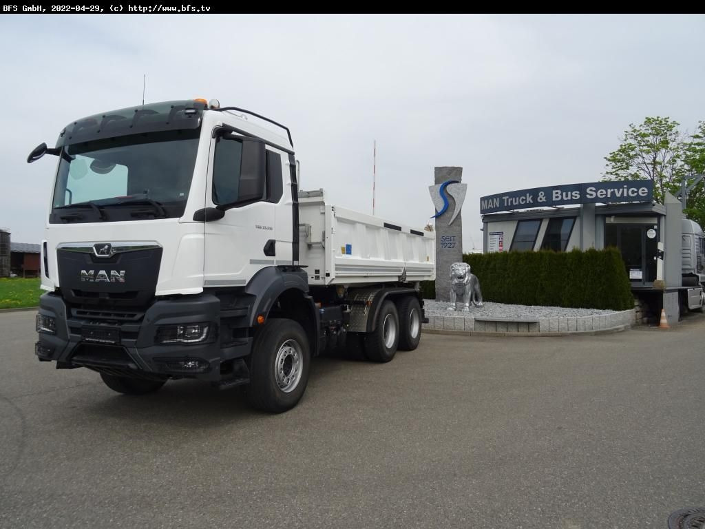 MAN TGS (TG3) 33.510 6x4 BL CH Bordmatik, 3-Seitenki - Camião basculante: foto 1 MAN TGS (TG3) 33.510 6x4 BL CH Bordmatik, 3-Seitenki - Camião basculante: foto 1