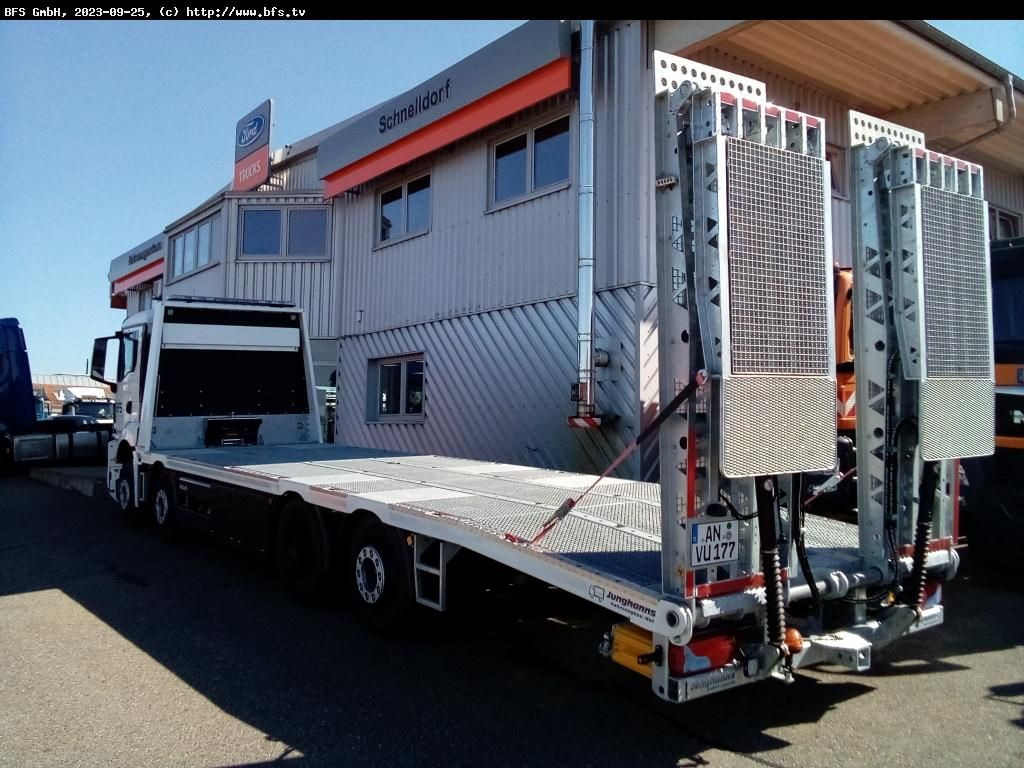 MAN TGS (TG3) 35.430 8x2-6 BL CH NN, Plattform Aufba - Caminhão reboque: foto 2 MAN TGS (TG3) 35.430 8x2-6 BL CH NN, Plattform Aufba - Caminhão reboque: foto 2