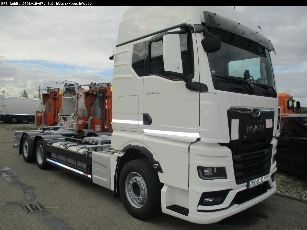 MAN TGX (TG3) 26.510 6x2-4 LL CH Multiwechsler - Camião transportador de contêineres/ Caixa móvel: foto 4 MAN TGX (TG3) 26.510 6x2-4 LL CH Multiwechsler - Camião transportador de contêineres/ Caixa móvel: foto 4