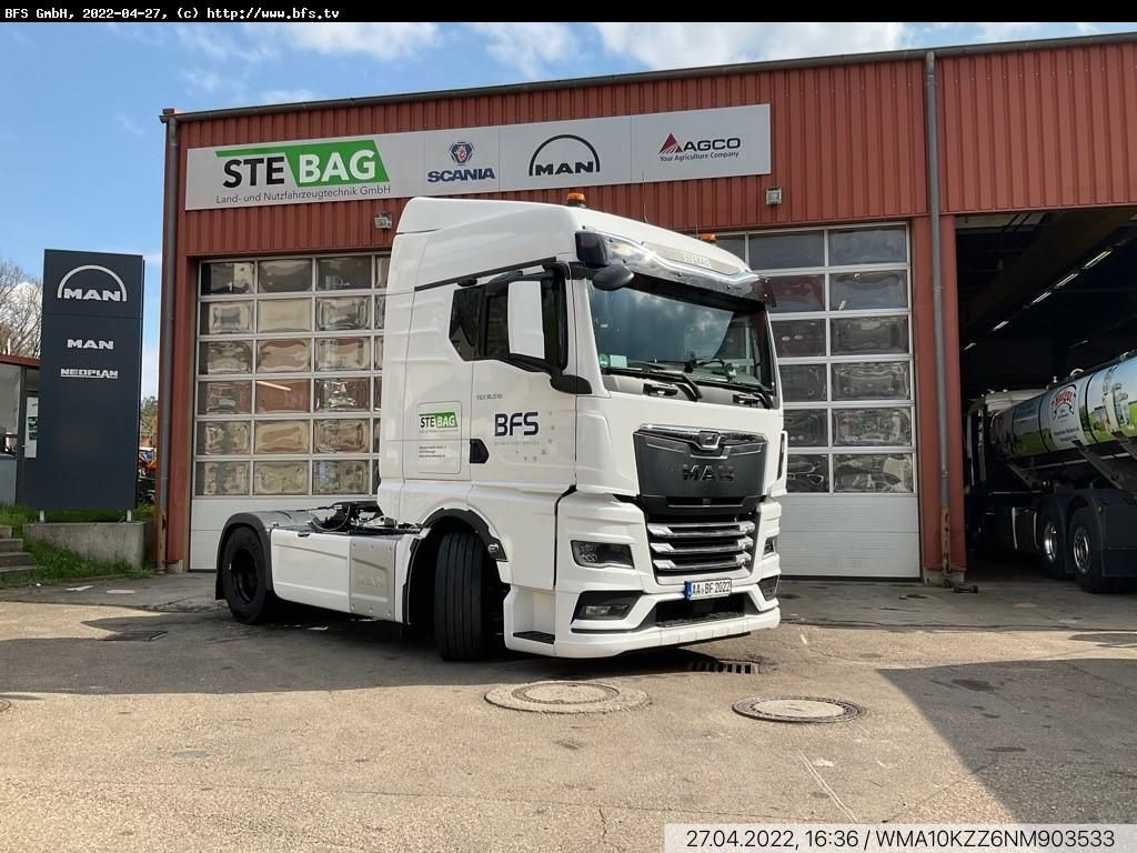 MAN TGX (TG3) 18.510 4x2 LL SA 2 Kreis Kipphydraulik - Tractor: foto 1 MAN TGX (TG3) 18.510 4x2 LL SA 2 Kreis Kipphydraulik - Tractor: foto 1