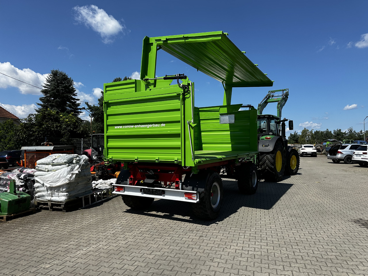 Reboque basculante agrícola Conow HW 180 V 9 3 strony wywrot 18 ton: foto 11 Reboque basculante agrícola Conow HW 180 V 9 3 strony wywrot 18 ton: foto 11