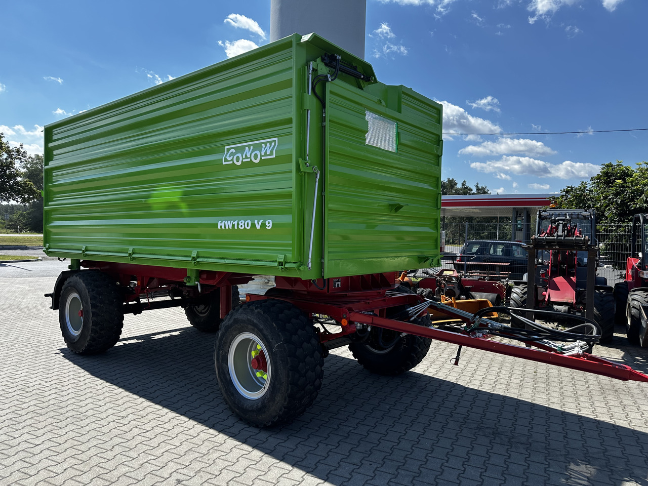 Reboque basculante agrícola Conow HW 180 V 9 3 strony wywrot 18 ton: foto 9 Reboque basculante agrícola Conow HW 180 V 9 3 strony wywrot 18 ton: foto 9