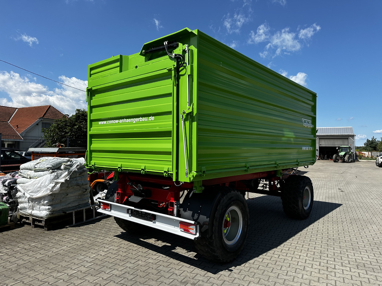 Reboque basculante agrícola Conow HW 180 V 9 3 strony wywrot 18 ton: foto 13 Reboque basculante agrícola Conow HW 180 V 9 3 strony wywrot 18 ton: foto 13