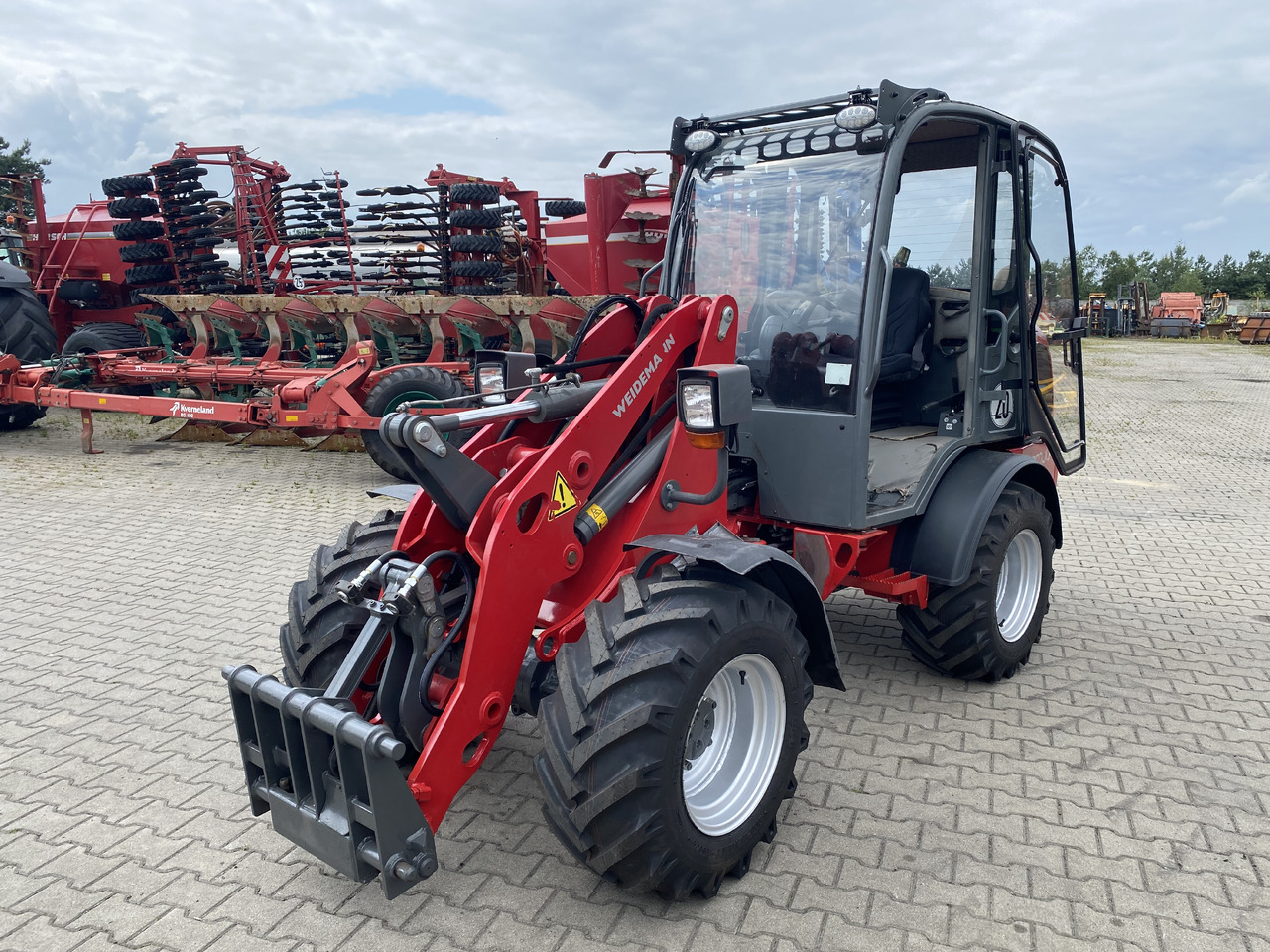 Weidemann 2070 cx LP - Pá carregadora de rodas: foto 1 Weidemann 2070 cx LP - Pá carregadora de rodas: foto 1