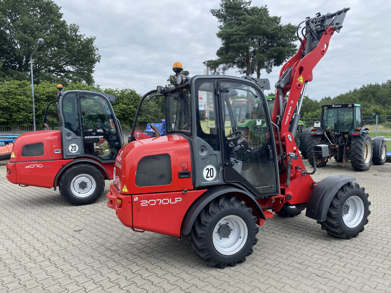 Weidemann 2070 cx LP - Pá carregadora de rodas: foto 5 Weidemann 2070 cx LP - Pá carregadora de rodas: foto 5