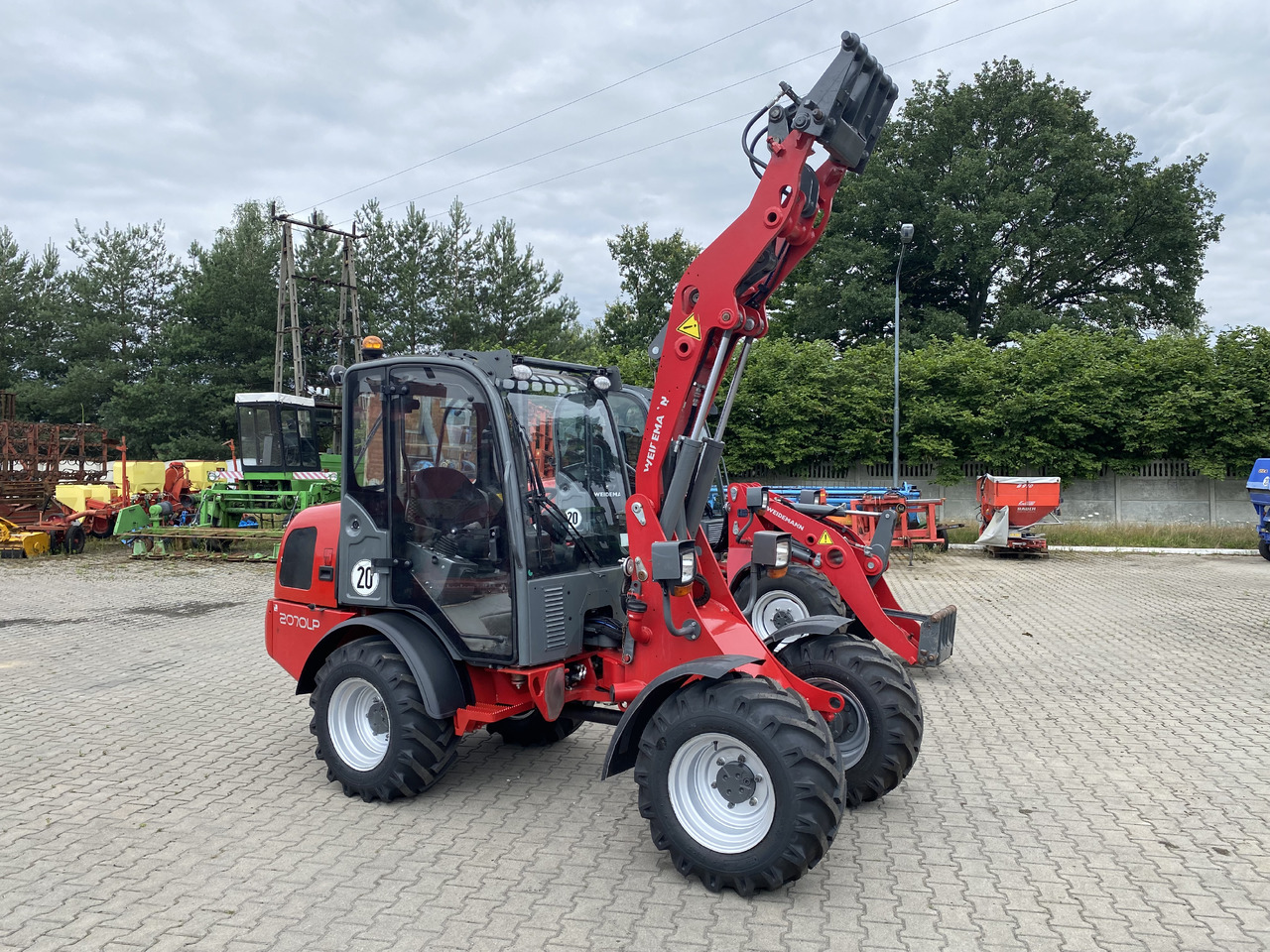 Weidemann 2070 cx LP - Pá carregadora de rodas: foto 2 Weidemann 2070 cx LP - Pá carregadora de rodas: foto 2