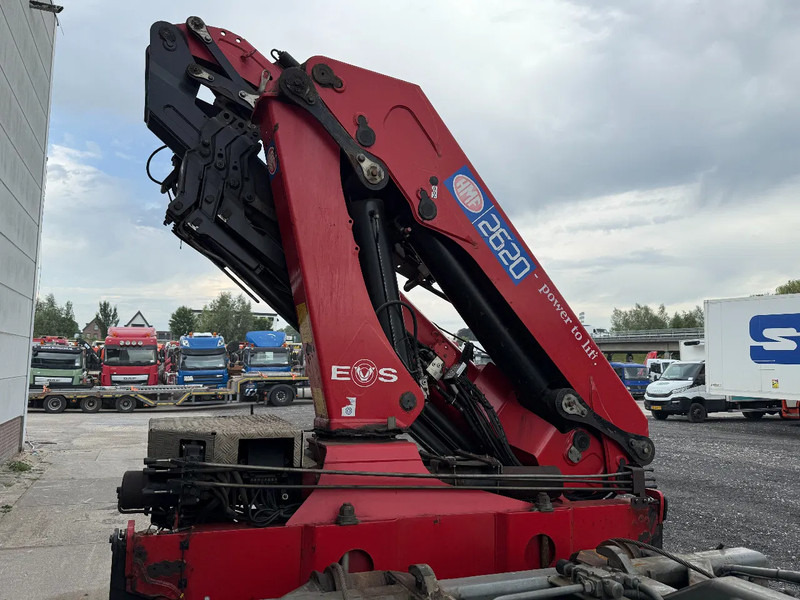 Camião com sistema de cabo, Camião grua DAF CF 85.460 8X2 + YEAR 2016 HMF CRANE 2620-K4 + FLYJIB + WINCH + REMOTE: foto 10