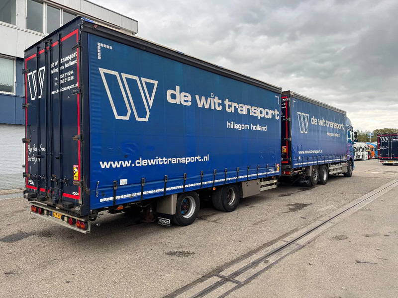 DAF XF 460 6X2 EURO 6 + HERTOGHS HANGER - Camião de lona: foto 5 DAF XF 460 6X2 EURO 6 + HERTOGHS HANGER - Camião de lona: foto 5