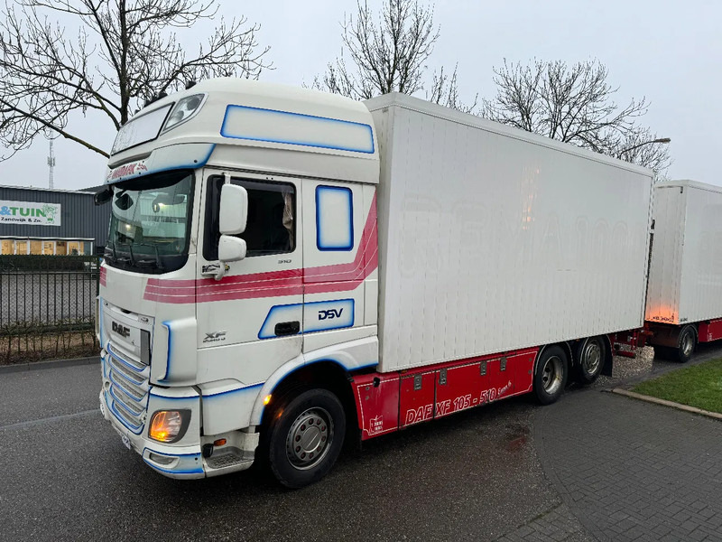 DAF XF 510 6X2 - EURO 6 + RETARDER + ZEPRO LIFT + REMOTE - Camião furgão: foto 1 DAF XF 510 6X2 - EURO 6 + RETARDER + ZEPRO LIFT + REMOTE - Camião furgão: foto 1