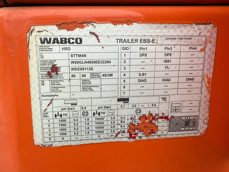 Semi-reboque baixa ES-GE 2 AXLE STEERING,, 5 M EXTENDABLE, TUV TILL 206-06-2026: foto 18