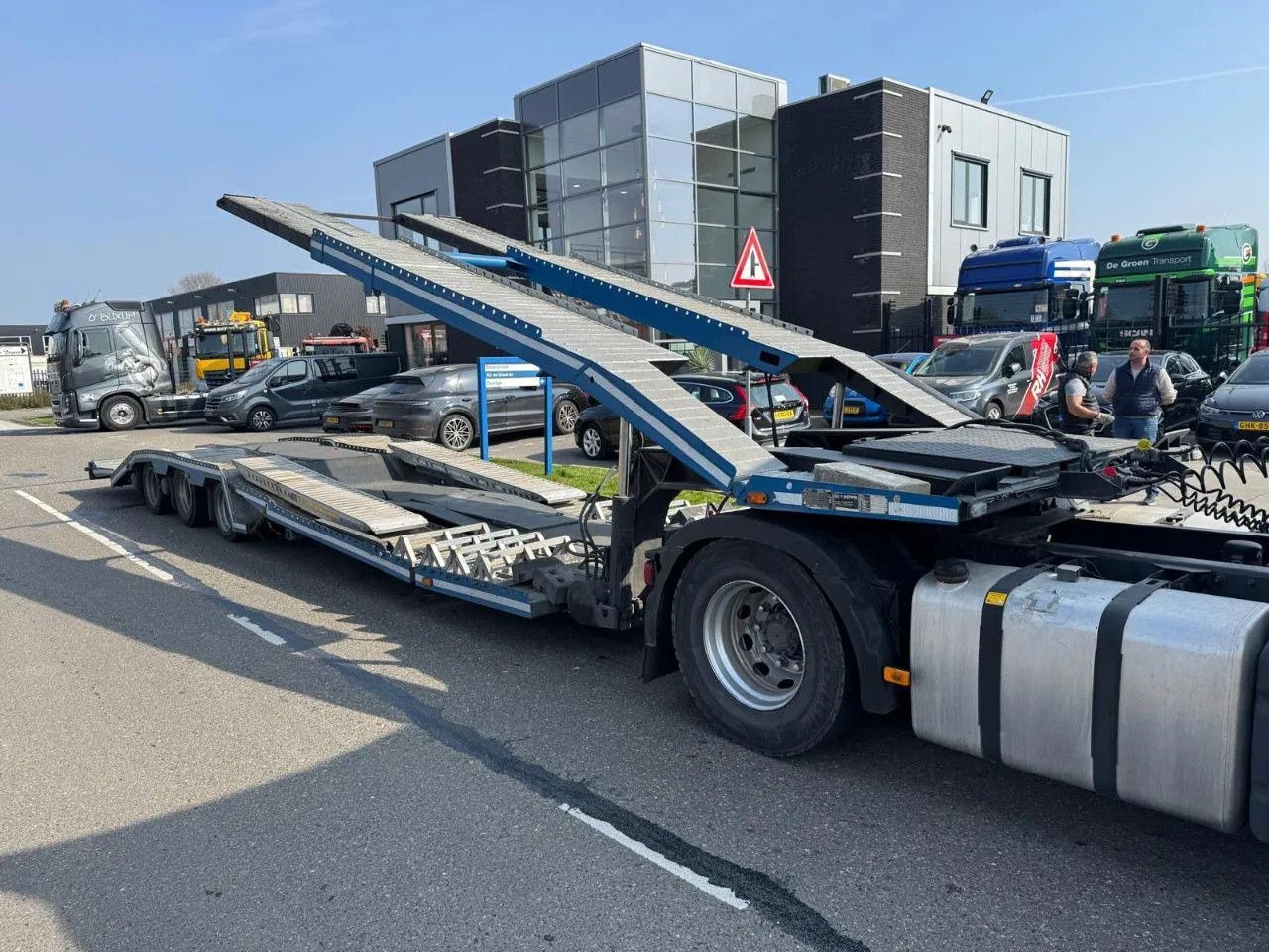 GS Meppel 3 AXLE - TRUCKTRANSPORTER - Semi-reboque transporte de veículos: foto 1 GS Meppel 3 AXLE - TRUCKTRANSPORTER - Semi-reboque transporte de veículos: foto 1