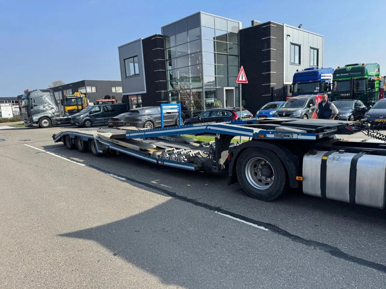 GS Meppel 3 AXLE - TRUCKTRANSPORTER - Semi-reboque transporte de veículos: foto 4 GS Meppel 3 AXLE - TRUCKTRANSPORTER - Semi-reboque transporte de veículos: foto 4