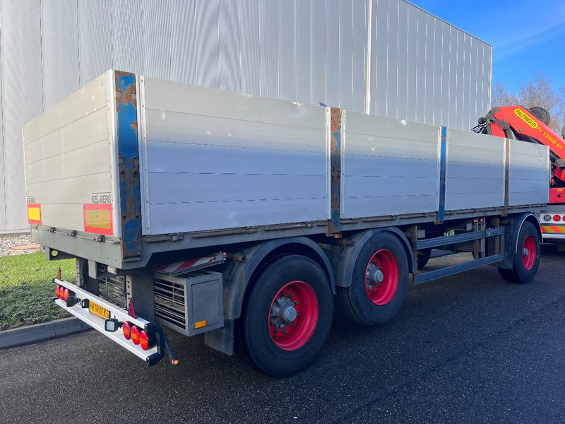 KEL-BERG 3 AXLE - OPEN BOX 7,55 METER + LIFTING AXLE - Reboque plataforma/ Caixa aberta: foto 3 KEL-BERG 3 AXLE - OPEN BOX 7,55 METER + LIFTING AXLE - Reboque plataforma/ Caixa aberta: foto 3