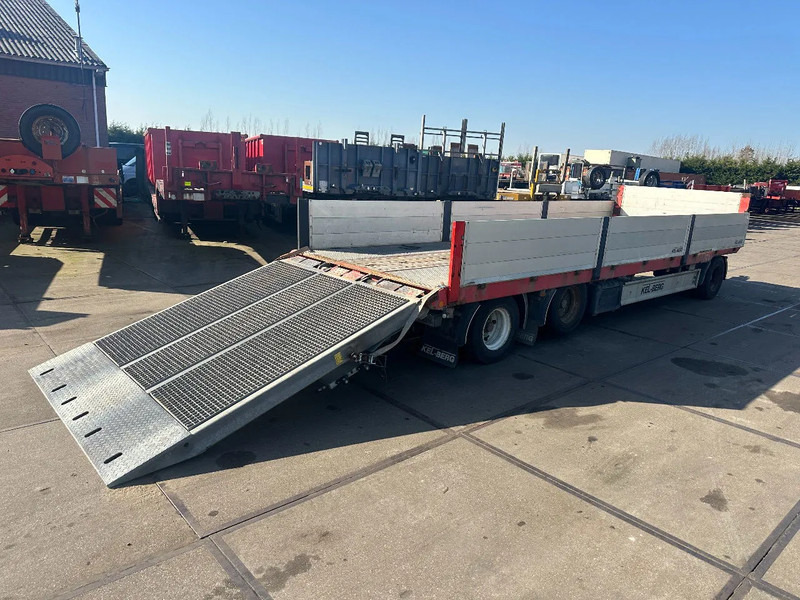 KEL-BERG 3 AXLE , RAMP 2E LIFT AXLE - Reboque plataforma/ Caixa aberta: foto 1 KEL-BERG 3 AXLE , RAMP 2E LIFT AXLE - Reboque plataforma/ Caixa aberta: foto 1