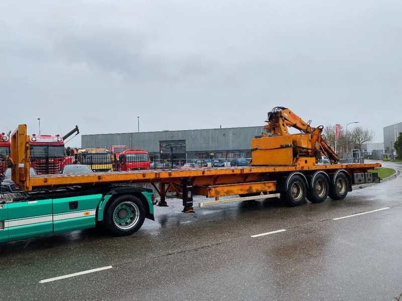 Kaiser KENNIS 14000 ROLLER CRANE HATZ ENGINE - Semi-reboque plataforma/ Caixa aberta: foto 1 Kaiser KENNIS 14000 ROLLER CRANE HATZ ENGINE - Semi-reboque plataforma/ Caixa aberta: foto 1