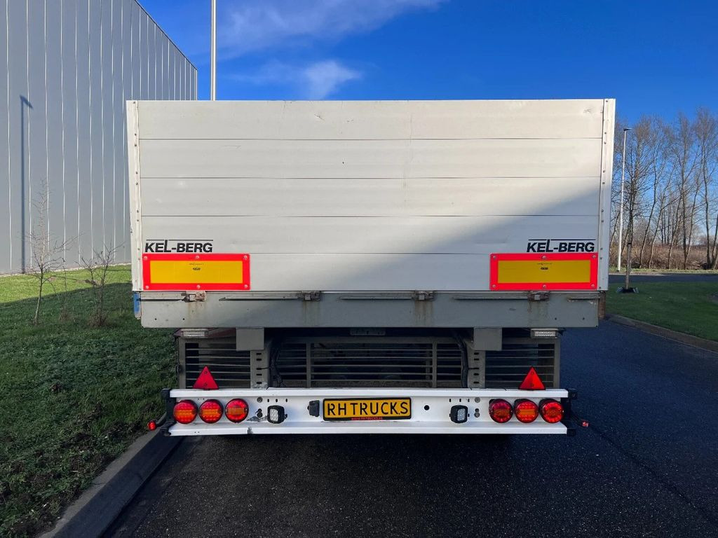 Kel-Berg 3 AXLE - OPEN BOX 7,55 METER + LIFTING AXLE - Reboque plataforma/ Caixa aberta: foto 4 Kel-Berg 3 AXLE - OPEN BOX 7,55 METER + LIFTING AXLE - Reboque plataforma/ Caixa aberta: foto 4