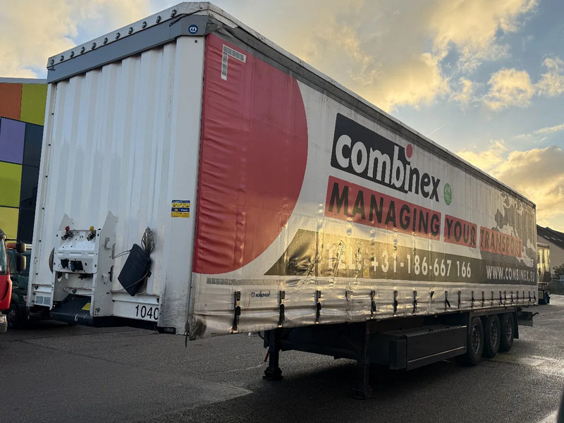 Krone SD - 3 AXLE - DISC BRAKES + SLIDING ROOF - Semi-reboque de lona: foto 3 Krone SD - 3 AXLE - DISC BRAKES + SLIDING ROOF - Semi-reboque de lona: foto 3
