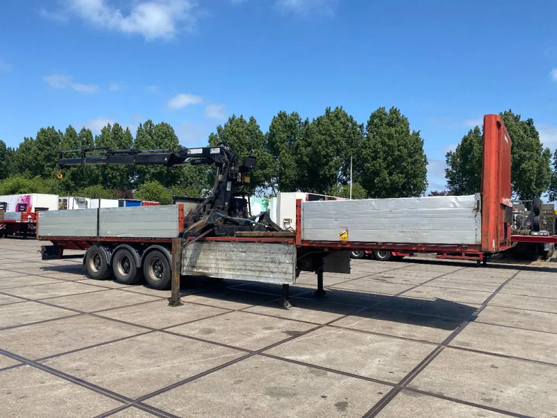 Lecitrailer MET HIAB R165 F3 - Semi-reboque plataforma/ Caixa aberta: foto 2 Lecitrailer MET HIAB R165 F3 - Semi-reboque plataforma/ Caixa aberta: foto 2