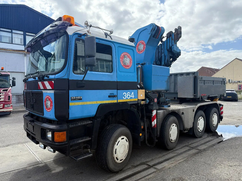 MAN 33.463 33-463 8x4 met 62 effer kraan 6x uitschuifbaar - Camião grua: foto 4 MAN 33.463 33-463 8x4 met 62 effer kraan 6x uitschuifbaar - Camião grua: foto 4