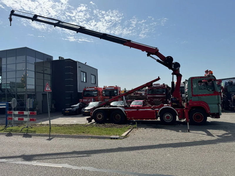 MAN TGS 35.480 8X4 HMF 2420 K5 + HMF ABLE + REMOTE CONTROL - Camião com sistema de cabo, Camião grua: foto 3 MAN TGS 35.480 8X4 HMF 2420 K5 + HMF ABLE + REMOTE CONTROL - Camião com sistema de cabo, Camião grua: foto 3