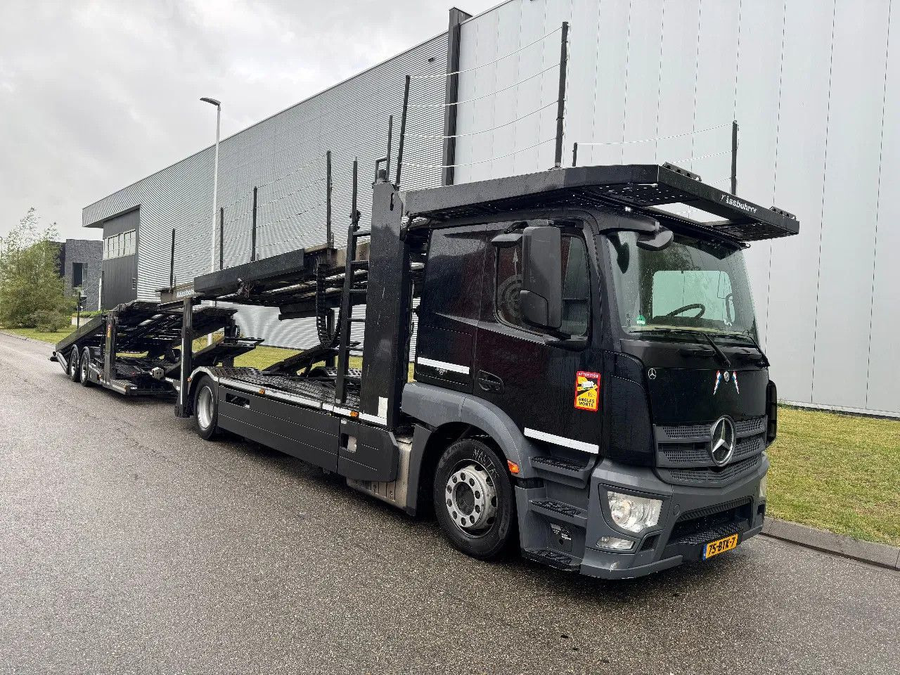 Camião transporte de veículos Mercedes-Benz Actros 1842 4X2 EURO 6 KASSBOHRER METAGO + KASSB: foto 9