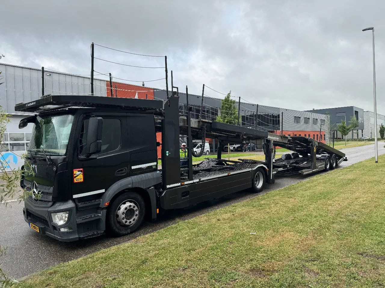 Camião transporte de veículos Mercedes-Benz Actros 1842 4X2 EURO 6 KASSBOHRER METAGO + KASSB: foto 7