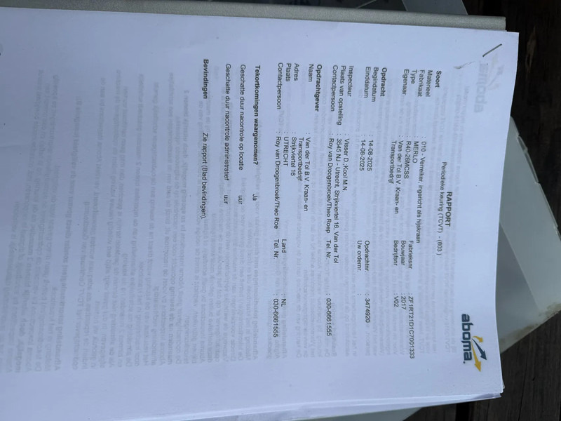 Pá carregadora Merlo ROTO40.26MCSS, AFSTANDBEDIENING,MANBAK PALLETVORKEN HIJS JIB EN LIER: foto 16 Pá carregadora Merlo ROTO40.26MCSS, AFSTANDBEDIENING,MANBAK PALLETVORKEN HIJS JIB EN LIER: foto 16