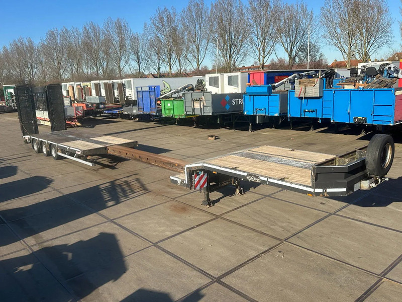 Nooteboom OSDS-48-03V, 6 M EXTENDABLE, LAST AXLE STEERING. FIRST LIFT AXEL, HYDRAULIC RAMPS - Semi-reboque baixa: foto 1 Nooteboom OSDS-48-03V, 6 M EXTENDABLE, LAST AXLE STEERING. FIRST LIFT AXEL, HYDRAULIC RAMPS - Semi-reboque baixa: foto 1