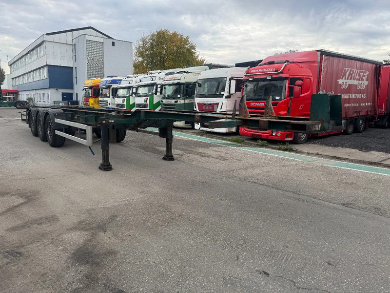 Pacton T3-007 TXC339 3X SAF AXLE - Semi-reboque transportador de contêineres/ Caixa móvel: foto 2 Pacton T3-007 TXC339 3X SAF AXLE - Semi-reboque transportador de contêineres/ Caixa móvel: foto 2