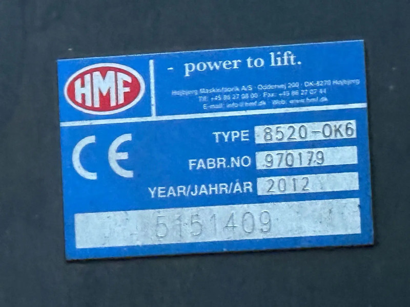 Scania G440 8X2 EURO 6 HMF 8520 + REMOTE CONTROL TWISTLOCKS - Camião grua: foto 5 Scania G440 8X2 EURO 6 HMF 8520 + REMOTE CONTROL TWISTLOCKS - Camião grua: foto 5