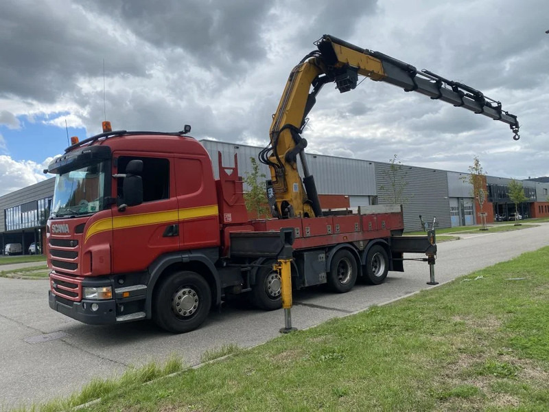 Scania G480 8X4 + EFFER 1250 6S + REMOTE + WINCH - 6+3 EXTENSIONS - Camião grua: foto 3 Scania G480 8X4 + EFFER 1250 6S + REMOTE + WINCH - 6+3 EXTENSIONS - Camião grua: foto 3