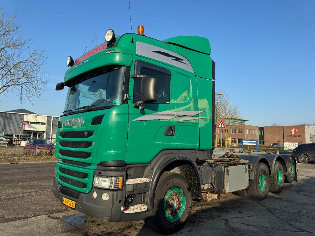 Camião polibenne Scania G490 8X4-4 - EURO 6 + MEILLER RK 20 67 HOOK + RE: foto 9