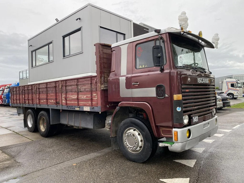 Scania LB141 V8 141 V8 - 6X2 - BOX 7,35 METER - Camião de caixa aberta/ Plataforma: foto 3 Scania LB141 V8 141 V8 - 6X2 - BOX 7,35 METER - Camião de caixa aberta/ Plataforma: foto 3