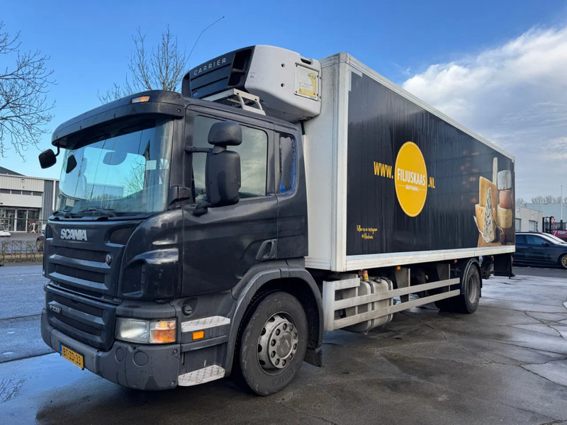 Scania P230 4X2 - EURO 4 + CARRIER SUPRA 950 MT + DHOLLANDIA LIFT - Camião frigorífico: foto 1 Scania P230 4X2 - EURO 4 + CARRIER SUPRA 950 MT + DHOLLANDIA LIFT - Camião frigorífico: foto 1