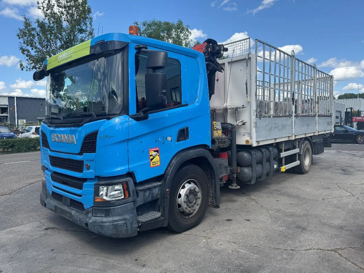 Leasing de  Scania P280 4X2 EURO 6 PALFINGER PK12002 + REMOTE CONTR Scania P280 4X2 EURO 6 PALFINGER PK12002 + REMOTE CONTR: foto 12
