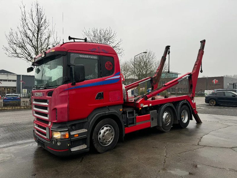 Scania R420 6X2 MULTILIFT SLT 180 - Camião multibenne: foto 1 Scania R420 6X2 MULTILIFT SLT 180 - Camião multibenne: foto 1