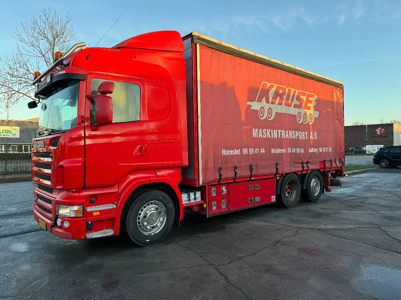 Scania R480 6X2 BIG LOAD LIFT DHOLLANDIA ONLY 550.769 KM - Camião de lona: foto 1 Scania R480 6X2 BIG LOAD LIFT DHOLLANDIA ONLY 550.769 KM - Camião de lona: foto 1