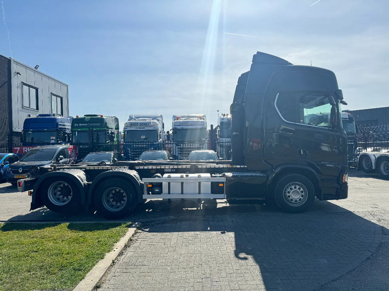 Camião polibenne Scania R580 V8 6X2 VDL HOOK 20T RETARDER EURO 6 2 UNITS: foto 16